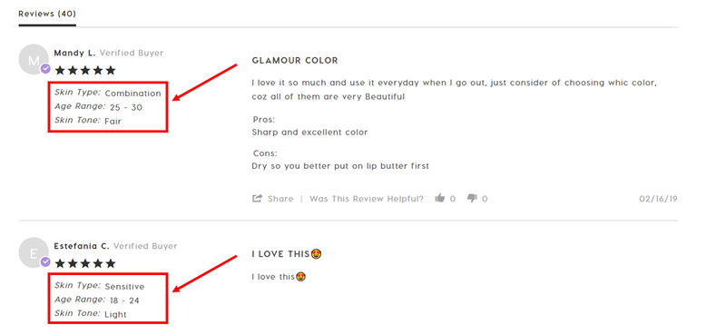 ColourPop Cosmetics review details